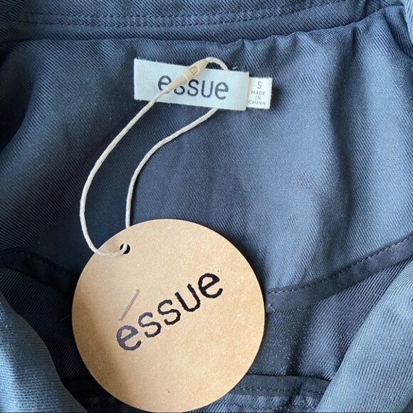 NWT Essue Woven Belted Jacket - Picture 6 of 11